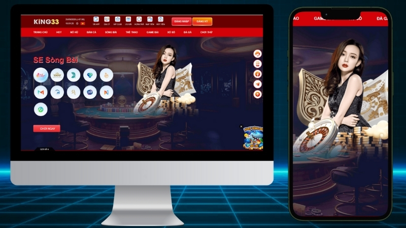 Okwin review KING33 – Sản phẩm cá cược đa dạng: thể thao, casino, eSports, xổ số và trò chơi quay hũ
