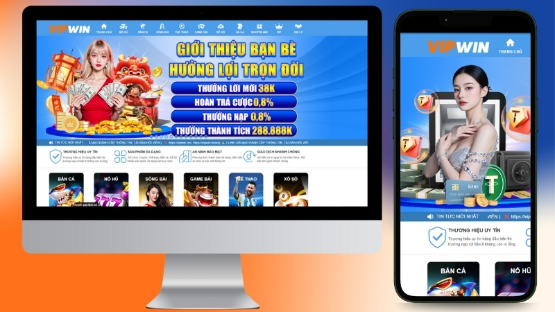 Khuyến mãi & ưu đãi nhà cái VIPWIN – Nhiều phần thưởng giá trị và hấp dẫn cho thành viên