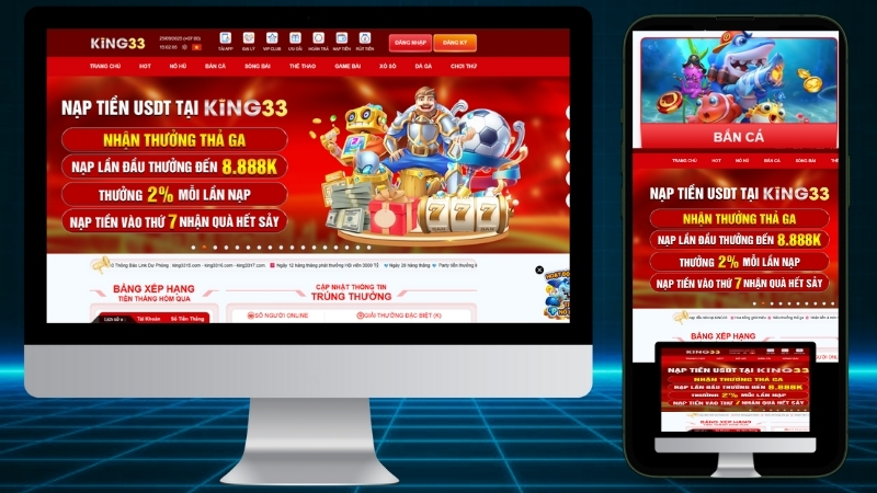 Okwin đánh giá KING33 – Giao diện hiện đại, trải nghiệm người dùng mượt mà và thân thiện
